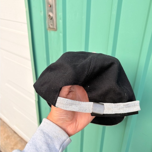 Vintage CIMENT QUEBEC strapback hat grey black - Picture 4 of 6